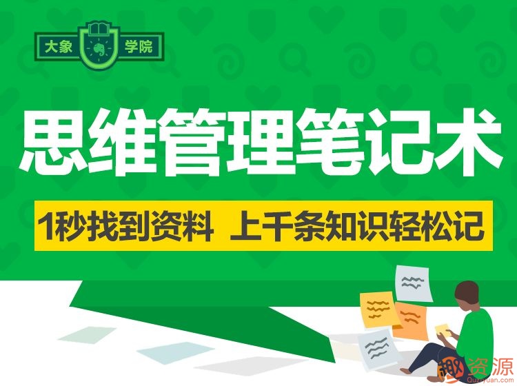 思維管理筆記術,怎樣能1秒找到資料,記筆記的方法？插圖
