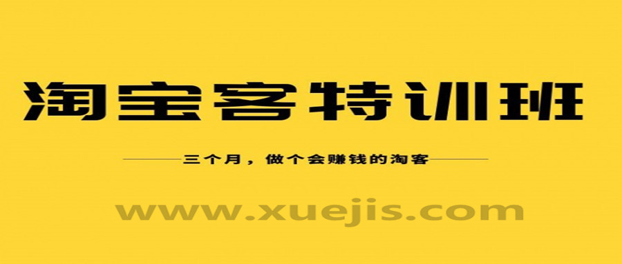 淘寶客實戰特訓營，三個月做個會賺錢的淘客  百度網盤插圖