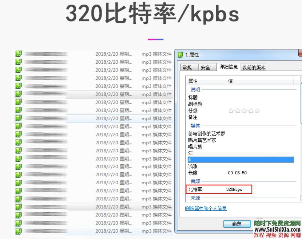320K無損車載流行MP3音樂舞曲+MP4視頻神曲，共42G幾千首打包分享_趣資料教程資源插圖2