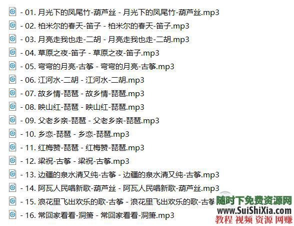 320K無損車載流行MP3音樂舞曲+MP4視頻神曲，共42G幾千首打包分享_趣資料教程資源插圖21