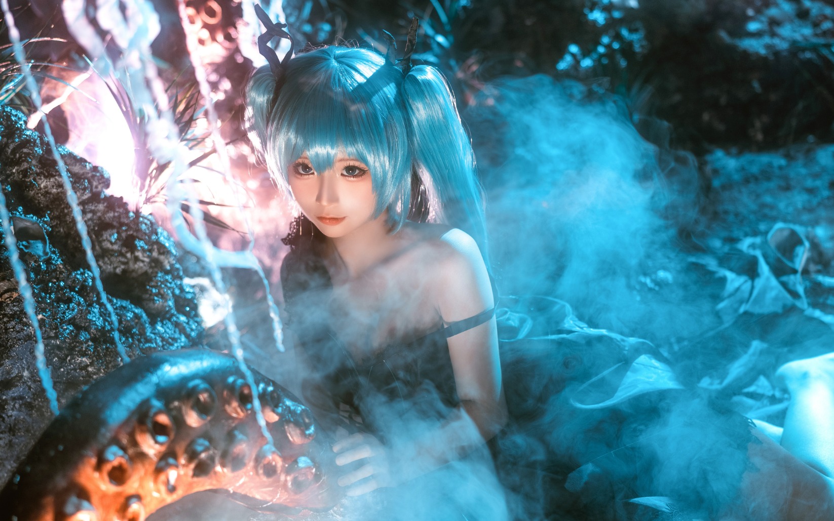 文藝復古！蠢沫沫推出初音未來深海少女主題作品插圖