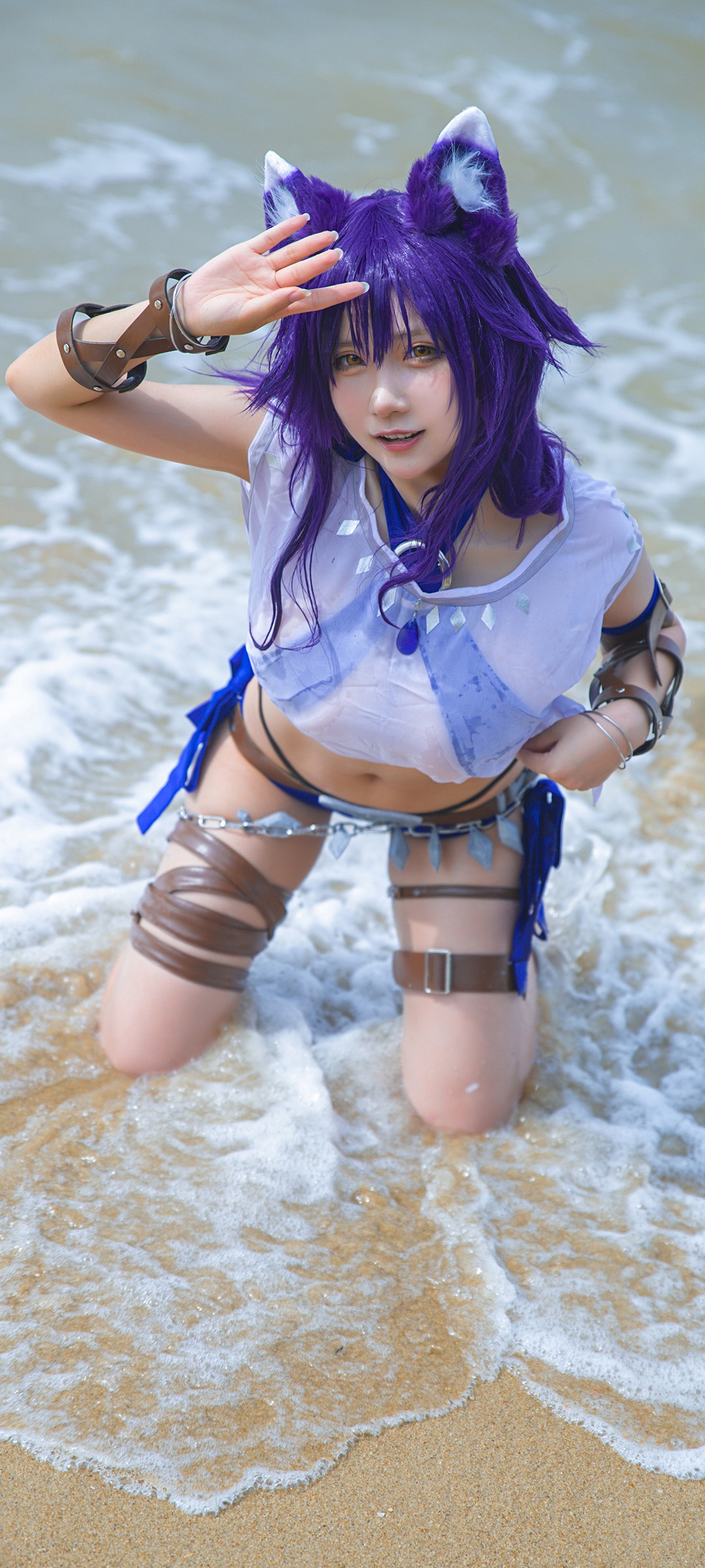 《公主連結！Re:Dive》真琴 夏日ver（CN：是一只熊仔嗎）插圖
