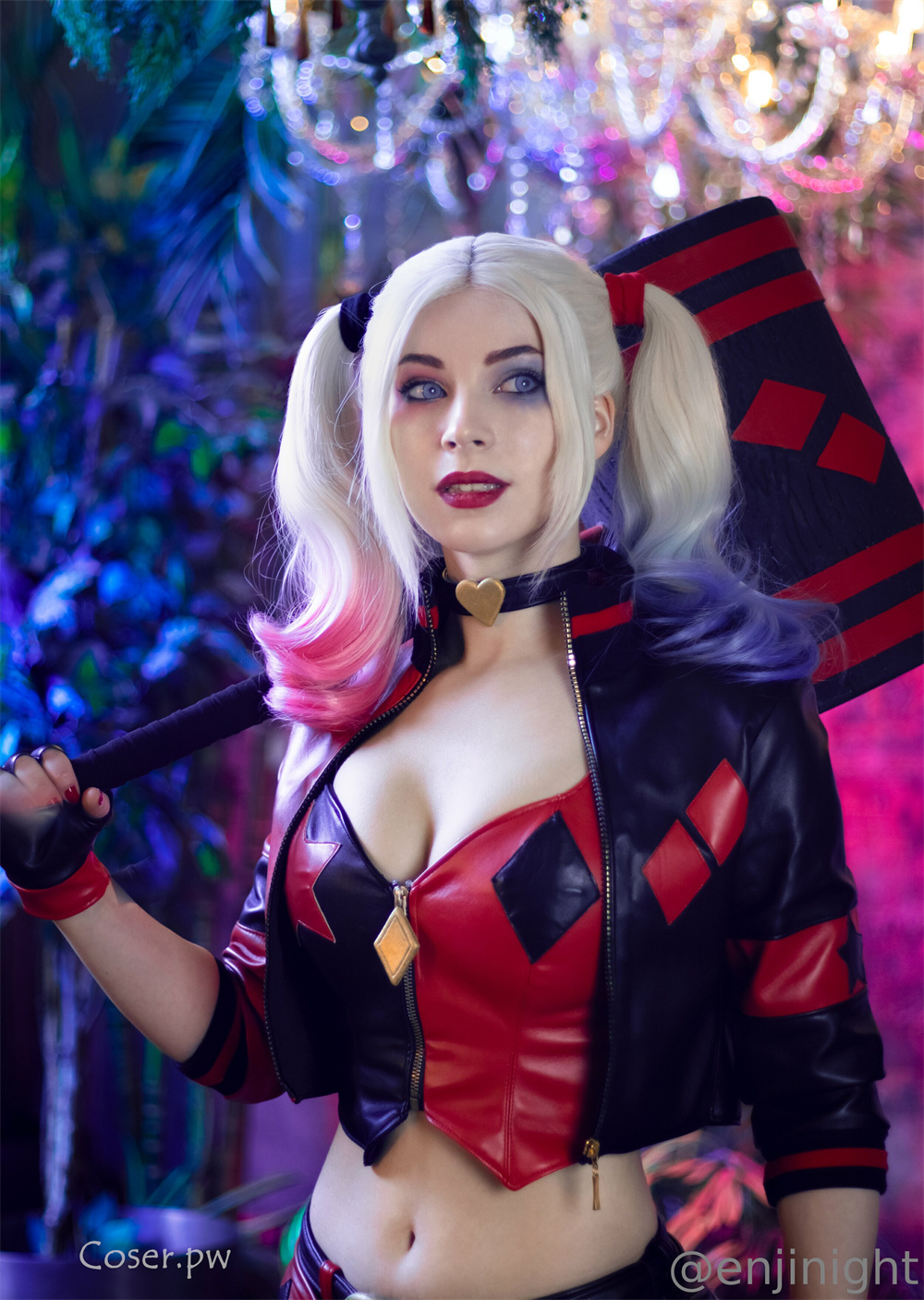 DC漫畫英雄 哈莉·奎茵（Harley Quinn、哈琳·奎澤爾）插圖1