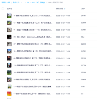 大攝狼?鄒總 手機攝影構圖教程，零基礎學會手機攝影構圖百度網盤插圖