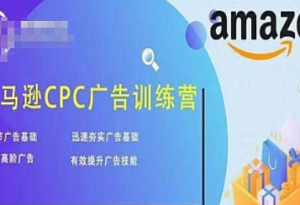 亞馬遜CPC廣告訓練營，夯實廣告基礎，提升廣告技能百度網盤插圖