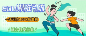 soul精準引流系列課程，一天引流100+精準粉百度網盤插圖