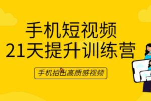手機攝影技巧-手機攝影21天提升訓練營，手機拍出有意境的照片百度網盤插圖
