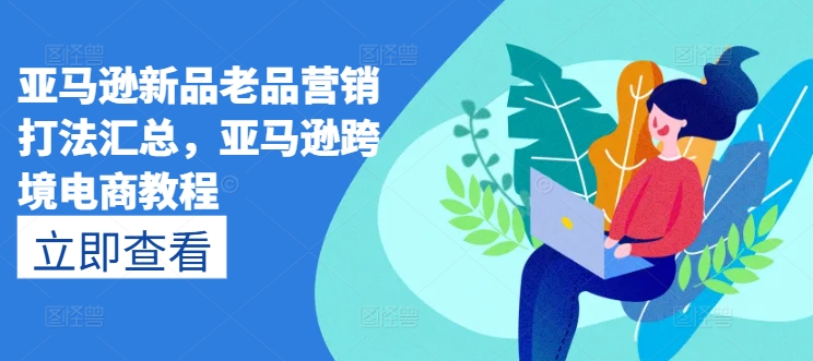 亞馬遜新品老品營銷打法匯總，亞馬遜出海電商教程插圖